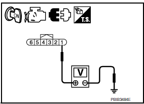 Nissan Maxima. CHECK THROTTLE POSITION SENSOR 2 POWER SUPPLY CIRCUIT