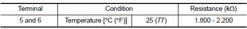 Nissan Maxima. CHECK INTAKE AIR TEMPERATURE SENSOR