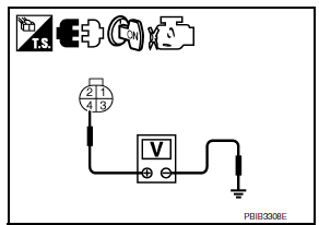 Nissan Maxima. .CHECK AIR FUEL RATIO (A/F) SENSOR 1 POWER SUPPLY CIRCUIT