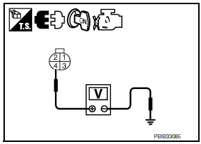 Nissan Maxima. CHECK AIR FUEL RATIO (A/F) SENSOR 1 POWER SUPPLY CIRCUIT