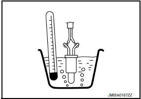 Nissan Maxima. CHECK FUEL TANK TEMPERATURE (FTT) SENSOR