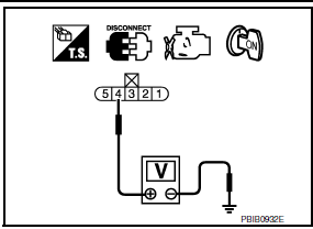 Nissan Maxima. CHECK FUEL TANK TEMPERATURE SENSOR POWER SUPPLY CIRCUIT