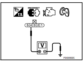 Nissan Maxima. CHECK FUEL TANK TEMPERATURE SENSOR POWER SUPPLY CIRCUIT