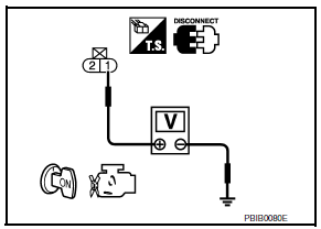 Nissan Maxima. CHECK EOT SENSOR POWER SUPPLY CIRCUIT