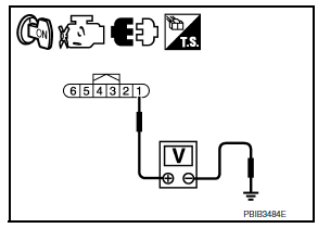 Nissan Maxima. CHECK THROTTLE POSITION SENSOR 1 POWER SUPPLY CIRCUIT-I