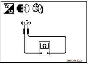 Nissan Maxima. CHECK KNOCK SENSOR