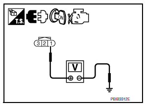 Nissan Maxima. CHECK CAMSHAFT POSITION (CMP) SENSOR (PHASE) POWER SUPPLY CIRCUIT