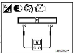 Nissan Maxima. PERFORM COMPONENT FUNCTION CHECK