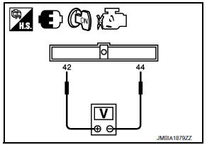 Nissan Maxima. CHECK BATTERY CURRENT SENSOR