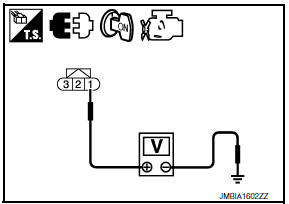 Nissan Maxima. CHECK BATTERY CURRENT SENSOR POWER SUPPLY CIRCUIT