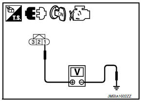 Nissan Maxima. CHECK BATTERY CURRENT SENSOR POWER SUPPLY CIRCUIT