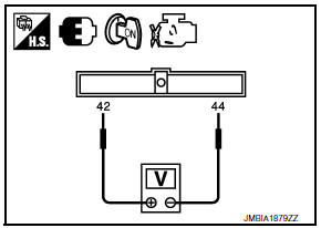 Nissan Maxima. PERFORM COMPONENT FUNCTION CHECK