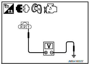 Nissan Maxima. CHECK BATTERY CURRENT SENSOR POWER SUPPLY CIRCUIT