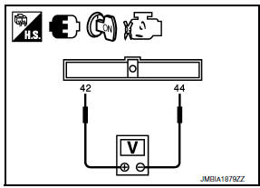 Nissan Maxima. CHECK BATTERY CURRENT SENSOR