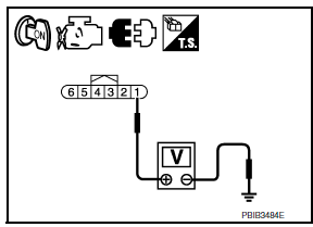 Nissan Maxima. CHECK THROTTLE POSITION SENSOR POWER SUPPLY CIRCUIT-I