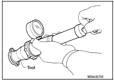 Nissan Maxima. CHECKING RADIATOR CAP