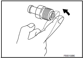Nissan Maxima. CHECK PCV VALVE