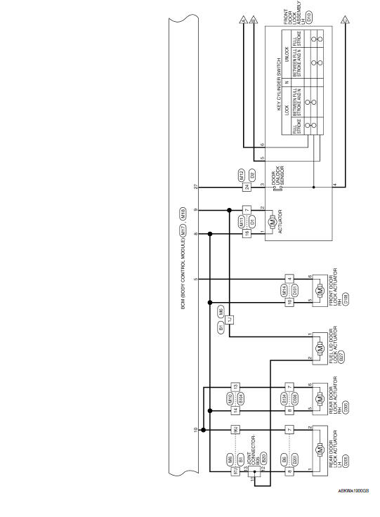 Nissan Maxima. Wiring Diagram