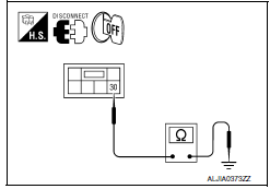 Nissan Maxima. CHECK GROUND CIRCUIT