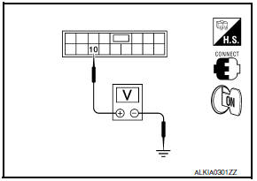 Nissan Maxima. CHECK POWER SUPPLY CIRCUIT