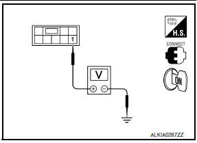 Nissan Maxima. CHECK POWER SUPPLY CIRCUIT