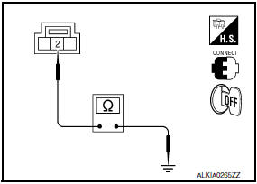 Nissan Maxima. CHECK SUNROOF SWITCH GROUND CIRCUIT