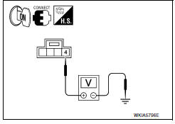 Nissan Maxima. CHECK POWER SUPPLY CIRCUIT (MICROPHONE SIDE)