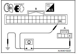 Nissan Maxima. CHECK POWER SUPPLY CIRCUIT (CONTINUITY)