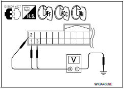 Nissan Maxima. CHECK POWER SUPPLY CIRCUIT