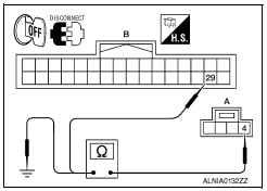 Nissan Maxima. CHECK POWER SUPPLY CIRCUIT (CONTINUITY)