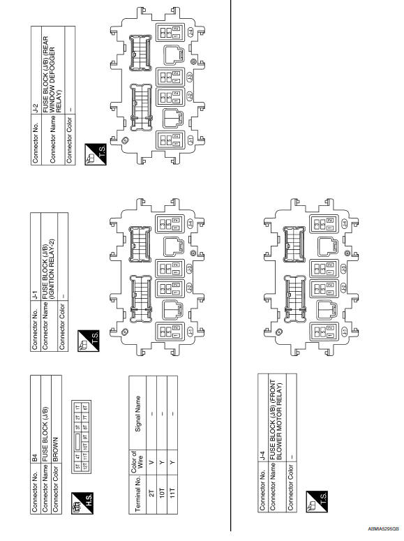 Nissan Maxima. Wiring Diagram -Ignition Power Supply -