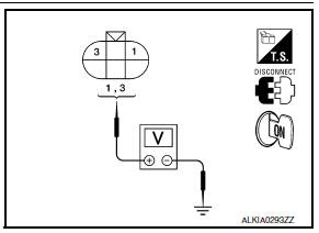 Nissan Maxima. CHECK REAR POWER WINDOW SWITCH RH OUTPUT SIGNAL