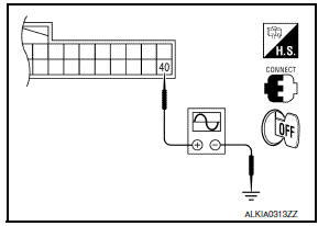 Nissan Maxima. CHECK POWER WINDOW SWITCH OUTPUT SIGNAL