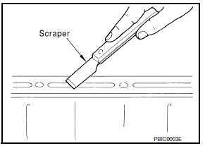 Nissan Maxima. LIQUID GASKET APPLICATION PROCEDURE