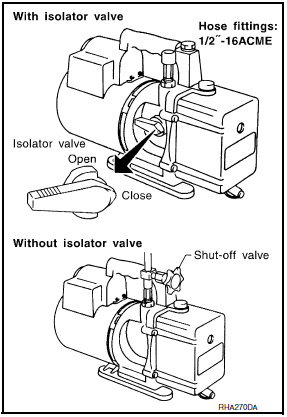 Nissan Maxima. VACUUM PUMP