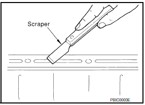 Nissan Maxima. LIQUID GASKET APPLICATION PROCEDURE