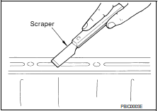 Nissan Maxima. LIQUID GASKET APPLICATION PROCEDURE