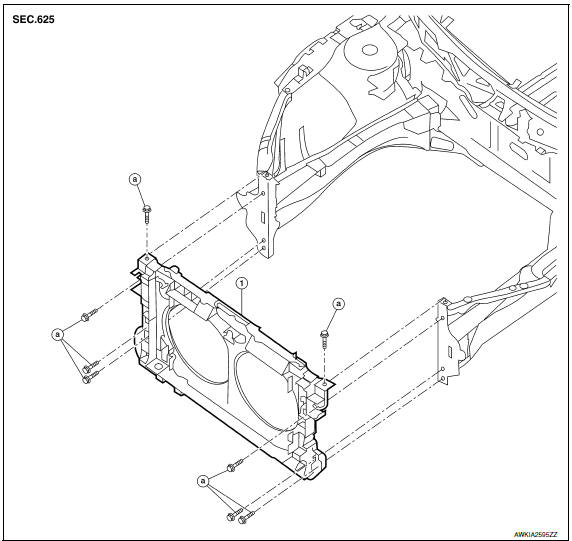 Nissan Maxima. Exploded View