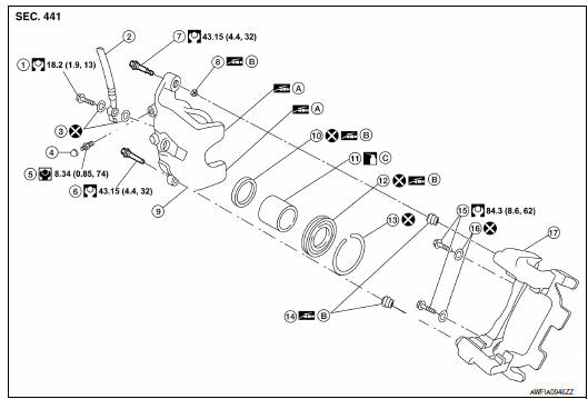 Nissan Maxima. Disassembly and Assembly