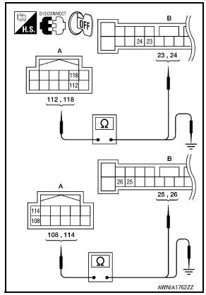 Nissan Maxima. HARNESS CHECK