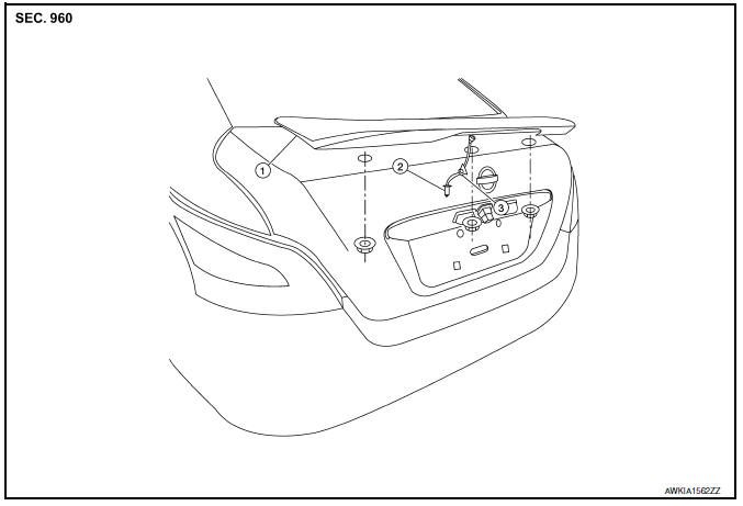 Nissan Maxima. Exploded View