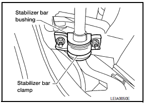 Nissan Maxima. REAR STABILIZER