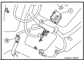 Nissan Maxima. REAR VIEW CAMERA