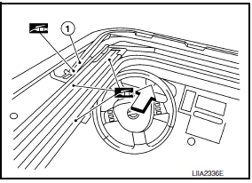 Nissan Maxima. WIND DEFLECTOR