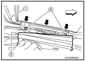 Nissan Maxima. Gap adjustment (Front and Rear)