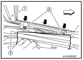 Nissan Maxima. GLASS LID ASSEMBLY