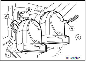 Nissan Maxima. REMOVAL AND INSTALLATION