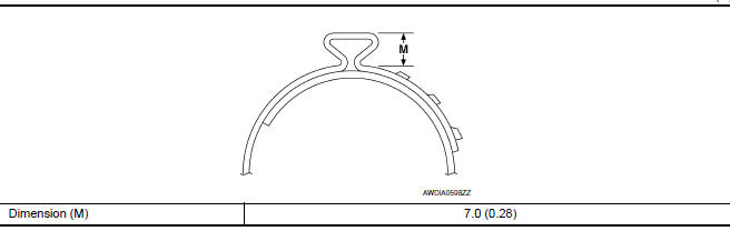 Nissan Maxima. Boot Bands