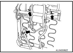 Nissan Maxima. DISASSEMBLY