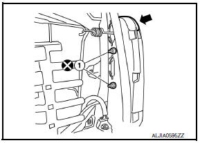 Nissan Maxima. DISASSEMBLY